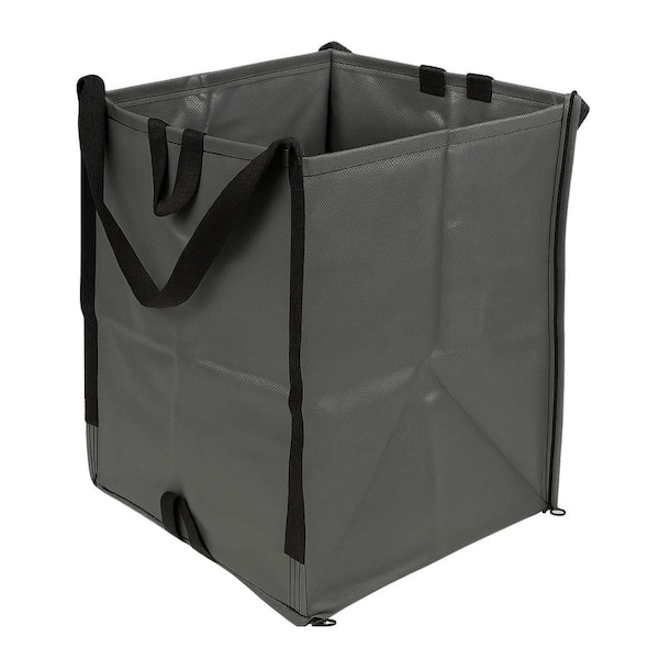 DuraSack 48 Gal. Gray Outdoor Polypropylene Reusable Lawn and Leaf Bag (1-Count)