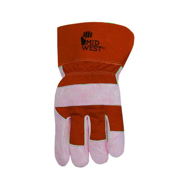 Unbranded Men's Lined Split Leather Palm Gloves
