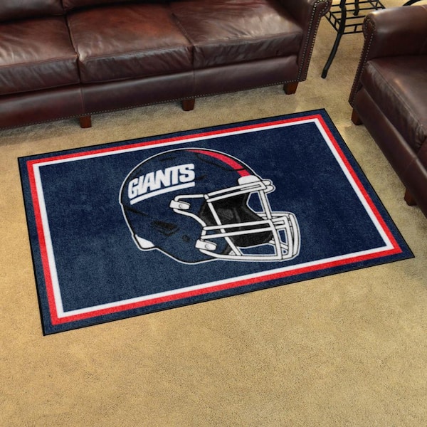 Officially Licensed NFL New York Giants Vintage Logo Football Rug