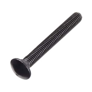 3/8 in. -16 x 3 in. Black Deck Exterior Carriage Bolt (25-Pack)
