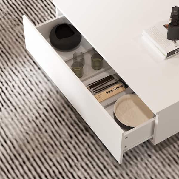 メル55507です。藤島部屋 2点 Amazon.com: HOMCOM 2-Tier Side Table with Drawer, Narrow End