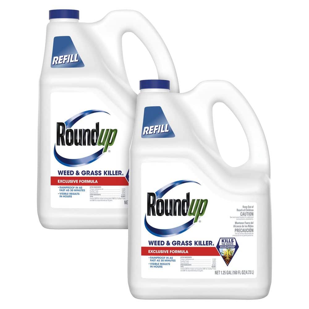 Weed and Grass Killer4 Refill 1.25 gal. Use In and Around Flower Beds, Trees, Driveways and Walkways (2-Pack) price history on PriceWatchPro
