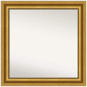 Parlor Gold 31.75 in. W x 31.75 in. H Square Non-Beveled Framed Wall Mirror in Gold