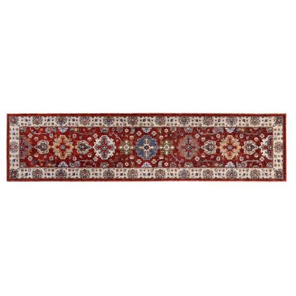 Home Decorators Collection Earltown Rust 1 ft. 10 in. X 7 ft. Oriental Polyester Runner Rug