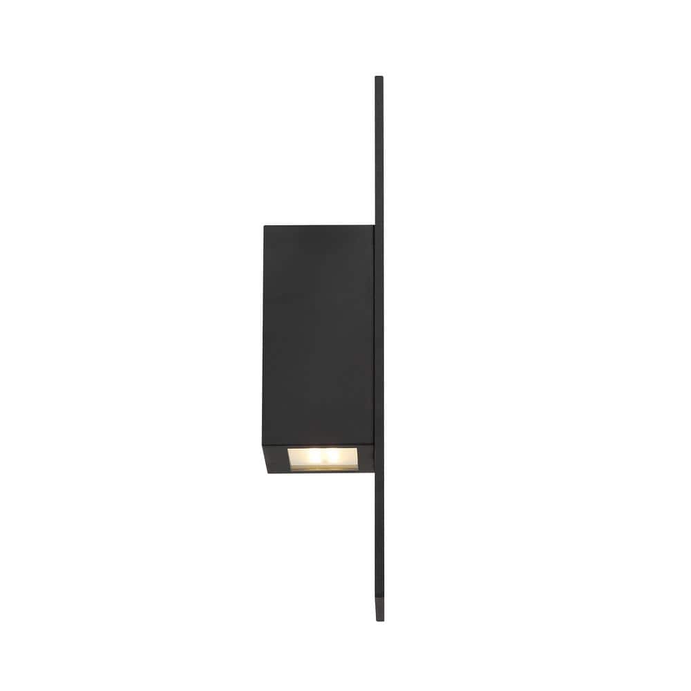 Eclipse Black 14" LED Outdoor Sconce with Dimmable Energy Star Light