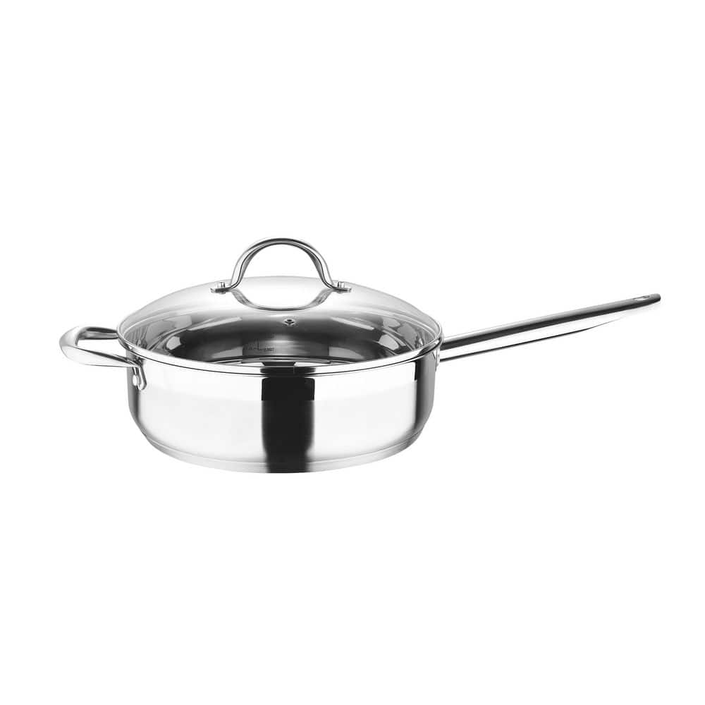 NEW 'Our Table' 8-Inch Stainless Steel Fry Pan Skillet 5 Layer Encapsulated  Base