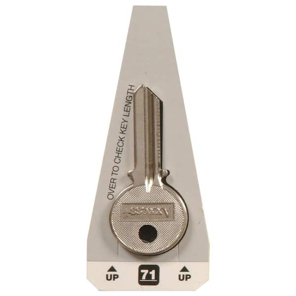 Axxess+ #71N Yale Lock Key