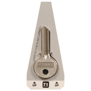 #71N Yale Lock Key