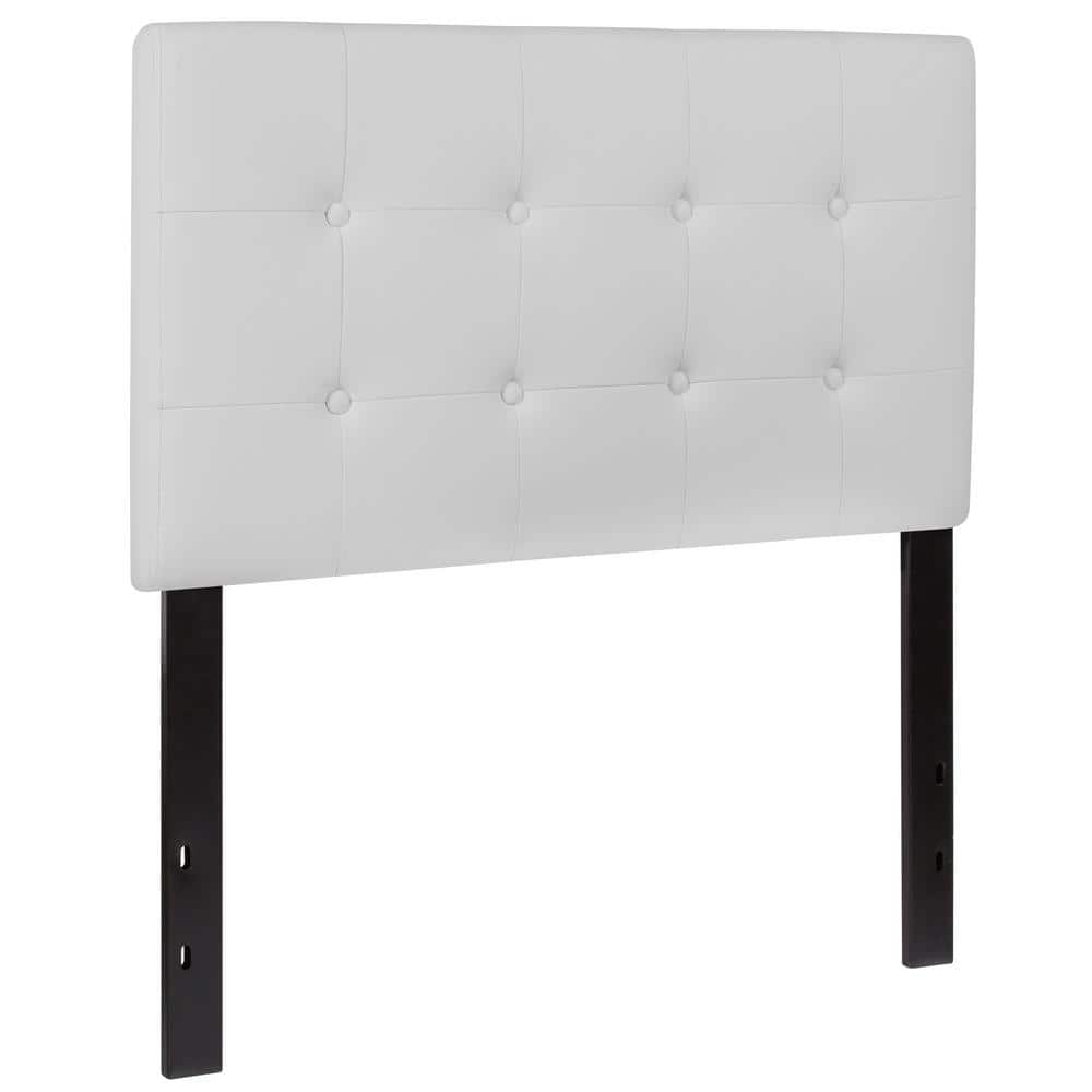 Carnegy Avenue Twin White Headboard CGAHG215619WHHD The Home Depot