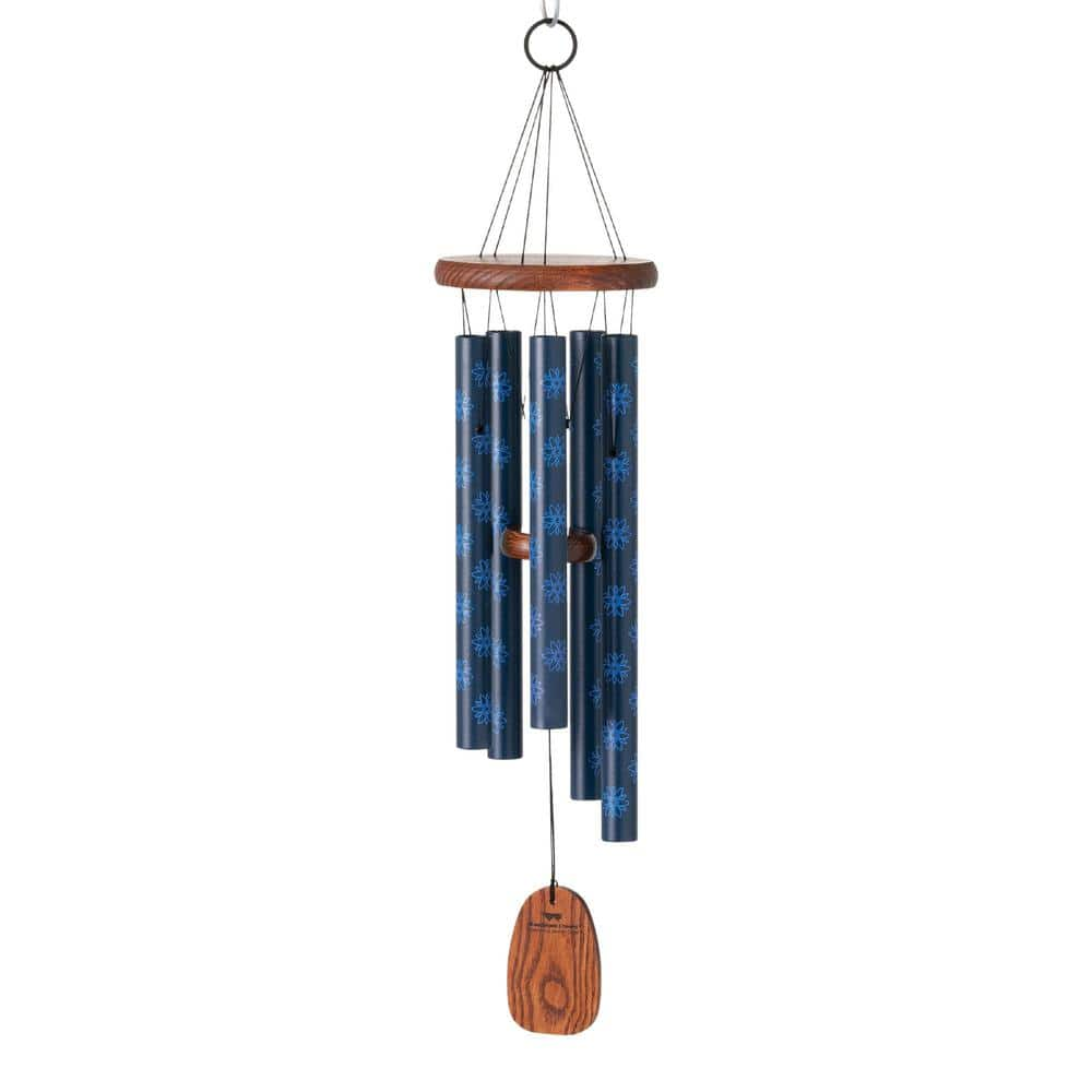 WOODSTOCK CHIMES Signature Collection Garden Chime 24 in. Dahlia Wind  Chimes Decor Designs Outdoor Patio Home Garden Decor GCBD GCBD - The Home  Depot