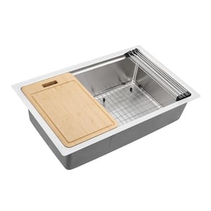 Ruvati Renaro 27 in. Undermount Single Bowl 16-Gauge Stainless