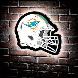 NFL Miami Dolphins 3D Logo Series Wall Art - 12x12 2507392 - The Home Depot