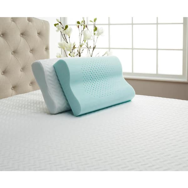 Comfort Tech Serene Memory Foam Standard Pillow 031374555933 - The