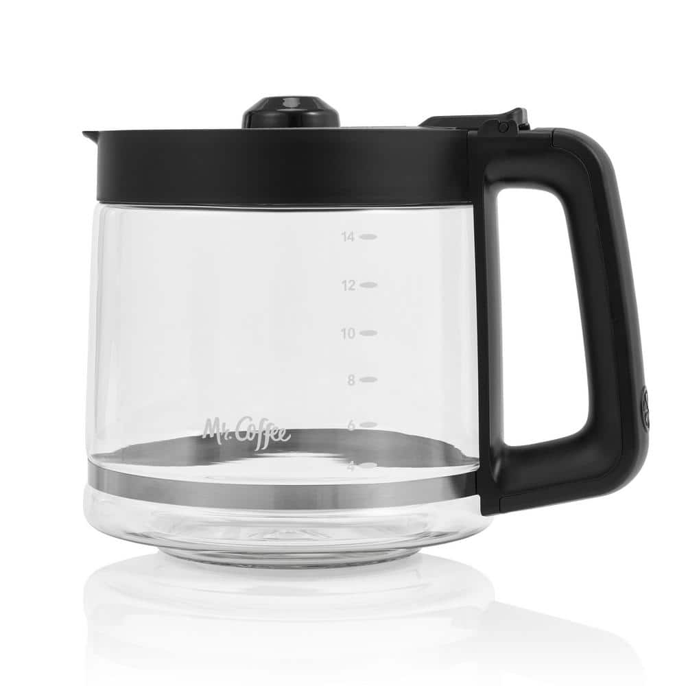 14-Cup Light Stainless Steel Programmable Coffee Maker with Auto Shutoff