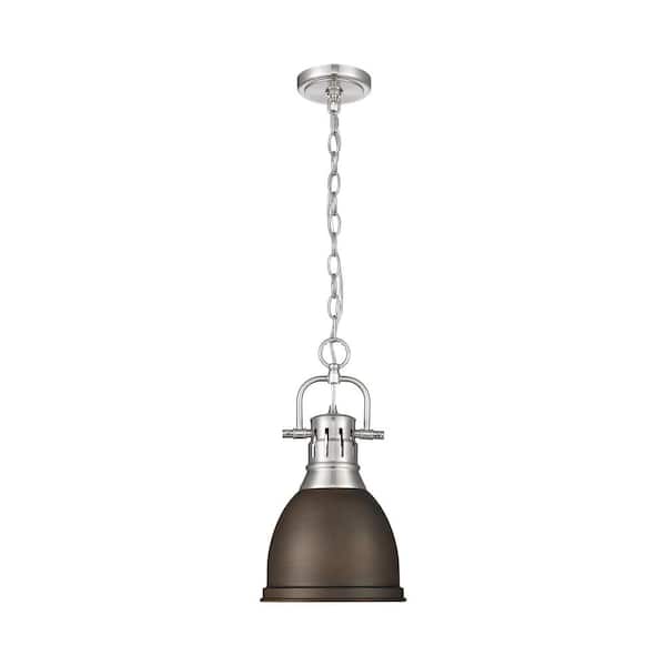 Golden Lighting Duncan 8.875-in W 1-Light Pewter Transitional Wall Sconce Golden Lighting Duncan 8.875-in W 1-Light Pewter Transitional Wall Sconce