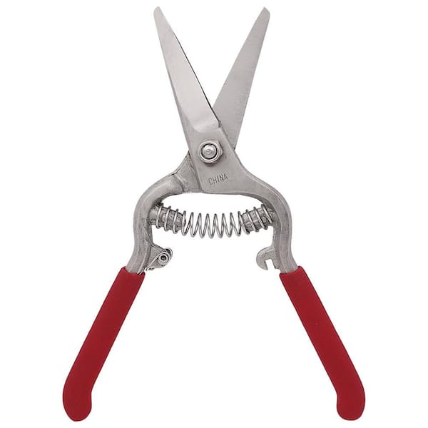 ZENPORT Needlenose Shear, Grape, 8 in. Heavy Duty Forged Steel Curved Blade (Box of 3)