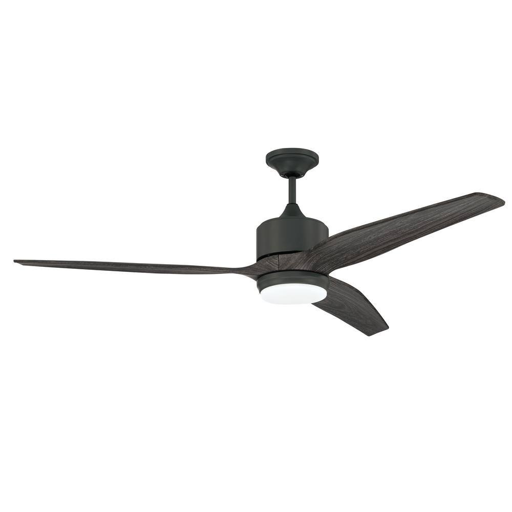 CRAFTMADE Mobi 60 in. Indoor/Outdoor Aged Galvanized Ceiling Fan with