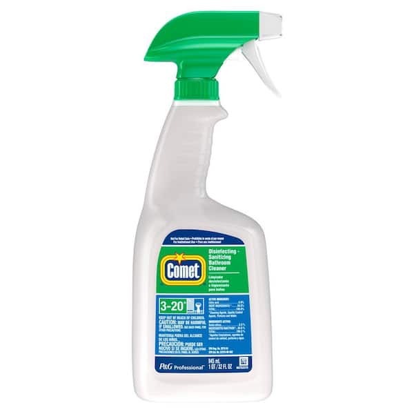 Comet 32 oz. Trigger Bottle Disinfecting-Sanitizing Bathroom All-Purpose Cleaner (6/Carton)