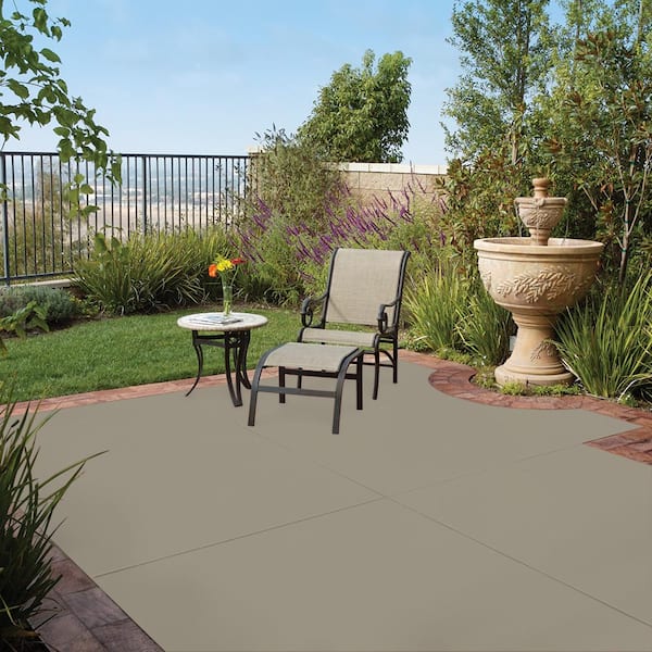 5 gal. #PFC-37 Putty Beige Solid Color Flat Interior/Exterior Concrete Stain