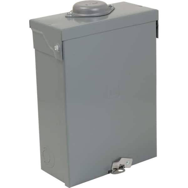 サンドボックス 6台 Square D Homeline 100 Amp 6-Space 12-Circuit Outdoor Main