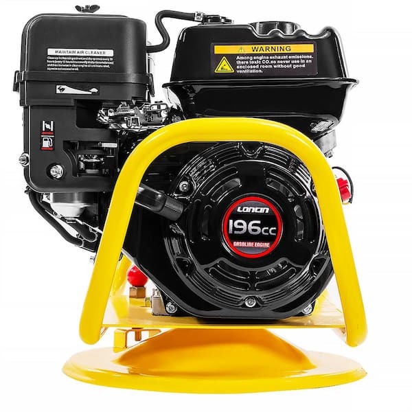 STARK USA 6.5 HP 196 cc Gas-Powered Lancin Motor 360-Degree Swivel Base  Concrete Vibrator Unit with Flexible Poker KIT61062-H1