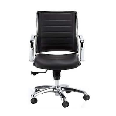 Zabrina Black Leather Chair