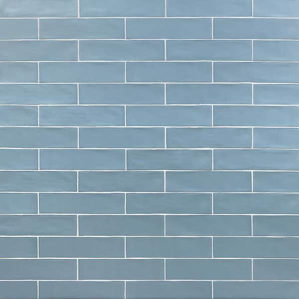 Ivy Hill Tile Pallet Of Strait Blue 3 In X 12 In Matte Ceramic Subway Wall Tile 51648 Sq Ft 5635