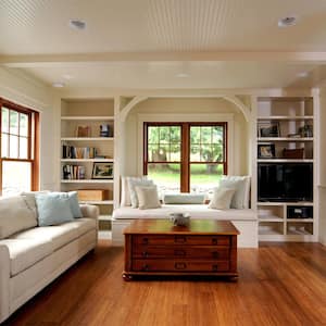Blended Mocha 7/16 in. T x 5 in. W Strand Woven Engineered Bamboo Flooring (24.8 sqft/case)