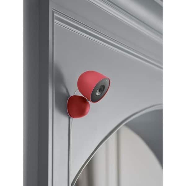 Nest Indoor Security Camera (Wired, 3rd gen) - Berry