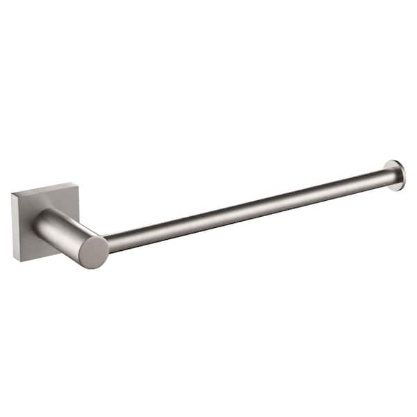 KRAUS Ventus 10.5 in. Wall Mounted Bathroom Towel Bar in Brushed Nickel