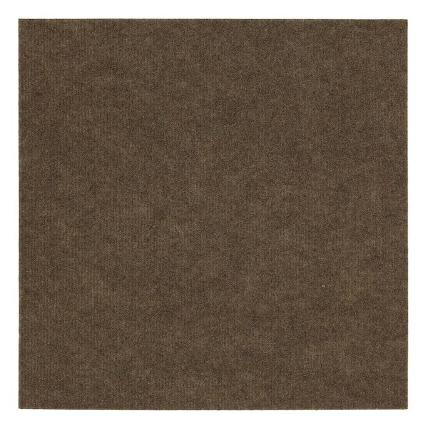 Mohawk Home Bark Ribbed 18 in. x 18 in. Carpet Tiles (16 Tiles/ Case)-DISCONTINUED