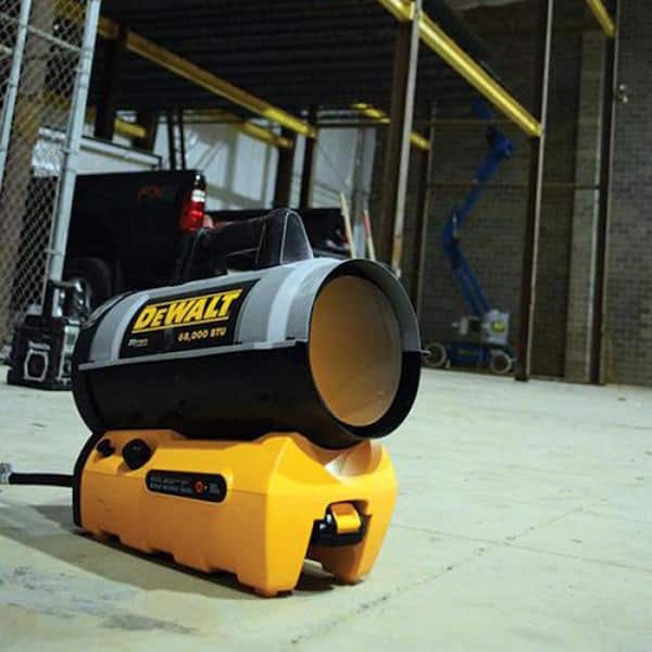 DEWALT 27,000 to 68,000 BTU Cordless Forced Air Propane Portable - Main Image