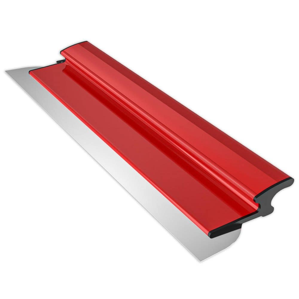 Red Stainless Steel 24 in. Drywall Skimming Blade with Ergonomically Designed Grip Replaceable 0.35mm Blade for Gyprock price history on PriceWatchPro
