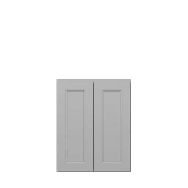 Kunal Kitchens Rockingham Recessed 24 in. W x 30 in. H x 12 in. D in Painted Stratus Plywood Assembled Wall Cabinet