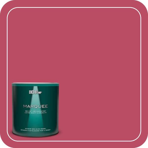 BEHR MARQUEE 1 qt. #P130-7 Glamorous Semi-Gloss Enamel Interior Paint & Primer
