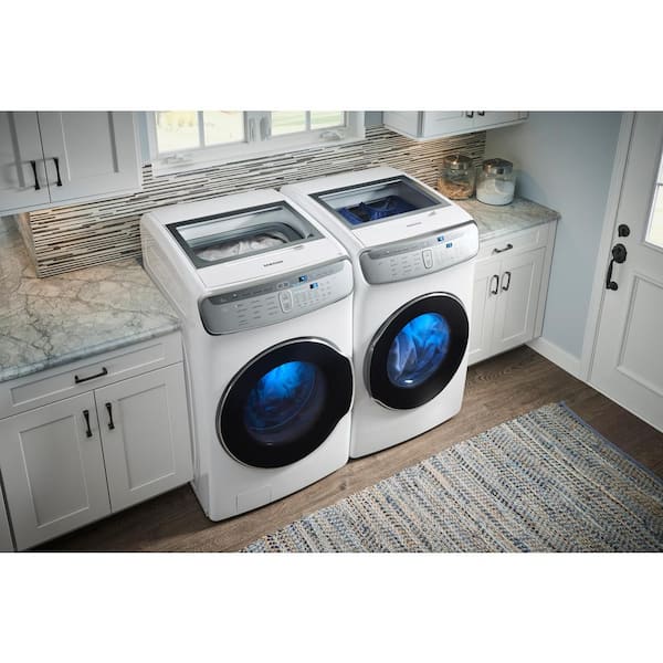 Samsung 27 in. Laundry Pedestal for FlexWash and FlexDry Systems in White  WE272NW - The Home Depot