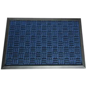 Wellington Carpet Doormat Blue 48 in. x 72 in. Rubber Carpet Mat