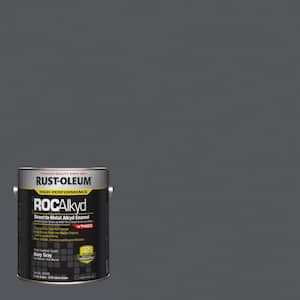 1 Gal. ROC Alkyd V7400 Direct-to-Metal Gloss Navy Gray Interior/Exterior Enamel Paint (Case of 2)