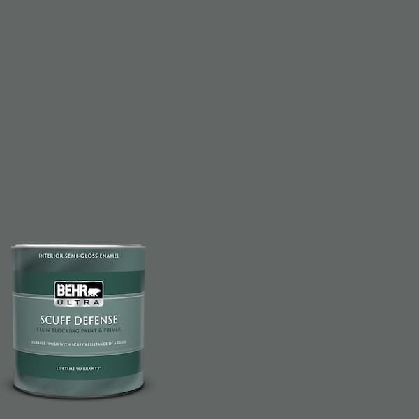 BEHR ULTRA 1 qt. Home Decorators Collection #HDC-MD-28 Cordite Extra Durable Semi-Gloss Enamel Interior Paint & Primer