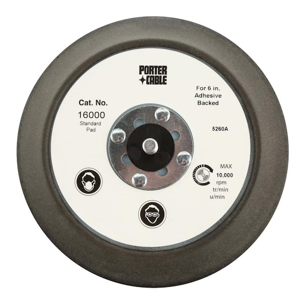 5-Pack PORTER-CABLE 726601805 No.180 6-Inch Psa 6-Hole Disc