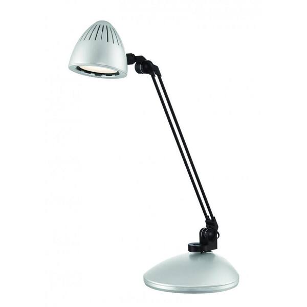 Filament Design 22 in. Silver Desk Lamp