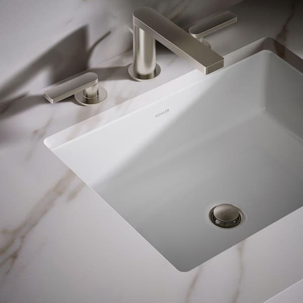 こるく Verticyl® Rectangular Under-Mount Bathroom Sink - Kohler