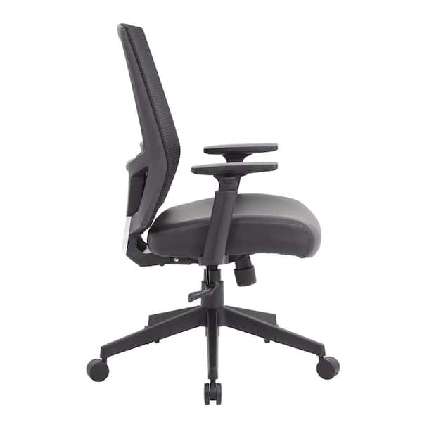 Boss Chairs Boss Black Deluxe Posture Chair
