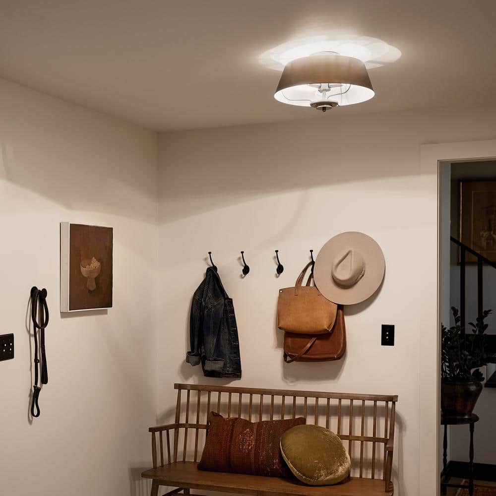 Luella Elegant 3-Light Brushed Natural Brass Pendant