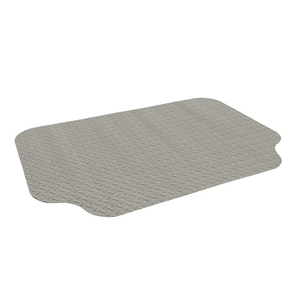 Resilia Grill Mats Sandstone 72 in. x 48 in. 12 in. Lip
