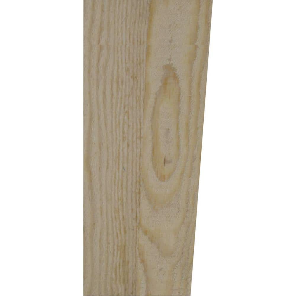 10" Rough Sawn Douglas Fir Traditional Knee Brace