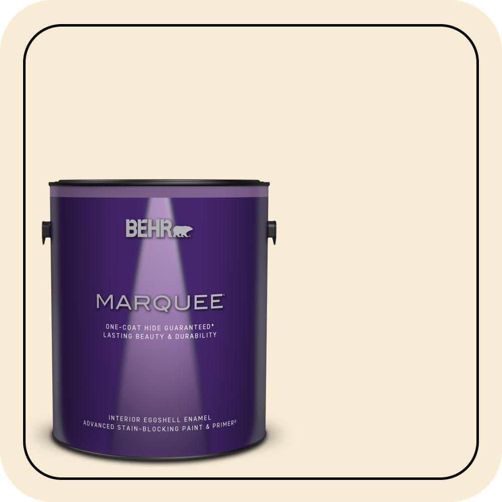 1 gal. #330C-1 Honeysuckle White Eggshell Enamel Interior Paint & Primer price history on PriceWatchPro