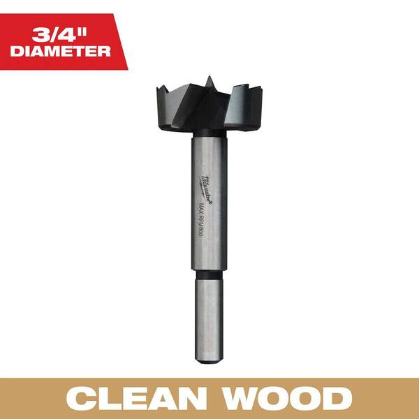 Milwaukee 3/4 in. Forstner Bit