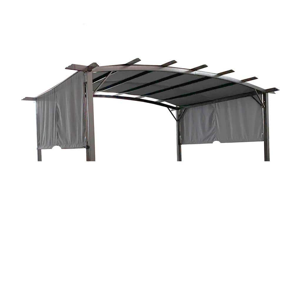 192.91 in. x 85.43 in. Gray Grill Gazebo Universal Replacement