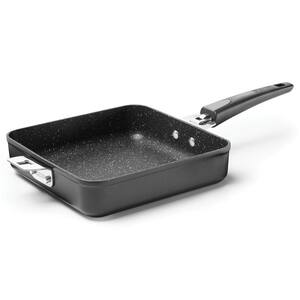12.5 in. Pizza Pan/Flat Griddle with T-Lock Detachable Handle
